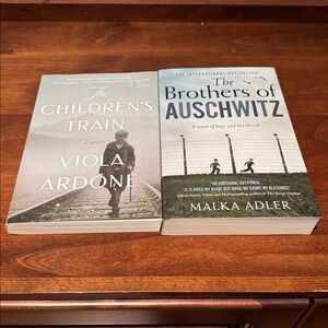 The Children's Train and The Brothers of Auschwitz Books
